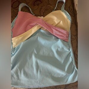 Sz 14 Lands End Tankini Top…